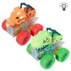 Auto na setrvačník dinosaurus se světlem 9 cm (9236) (Typ H)