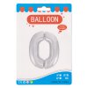23907 1 foliovy balonek stribrny cislo 0 82 cm 4514