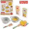 fisher price dřevěná sada hrnce a pánve 1