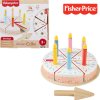 dřevěný dort fisher price 1