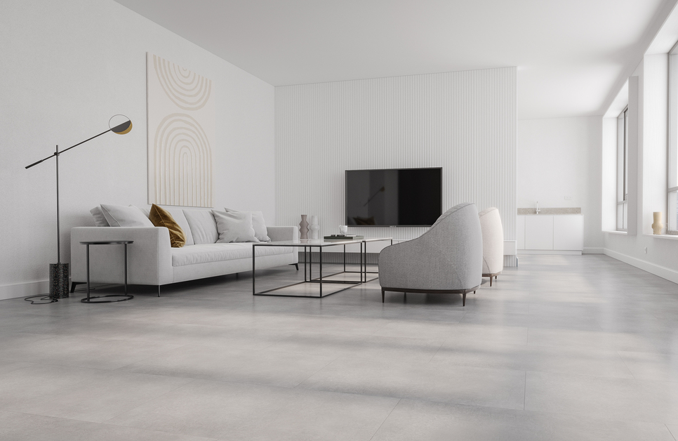 Vinylová podlaha dekor betonu