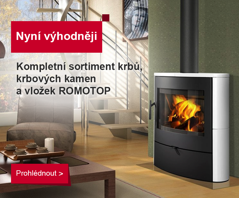 Krby a krbová kamna ROMOTOP