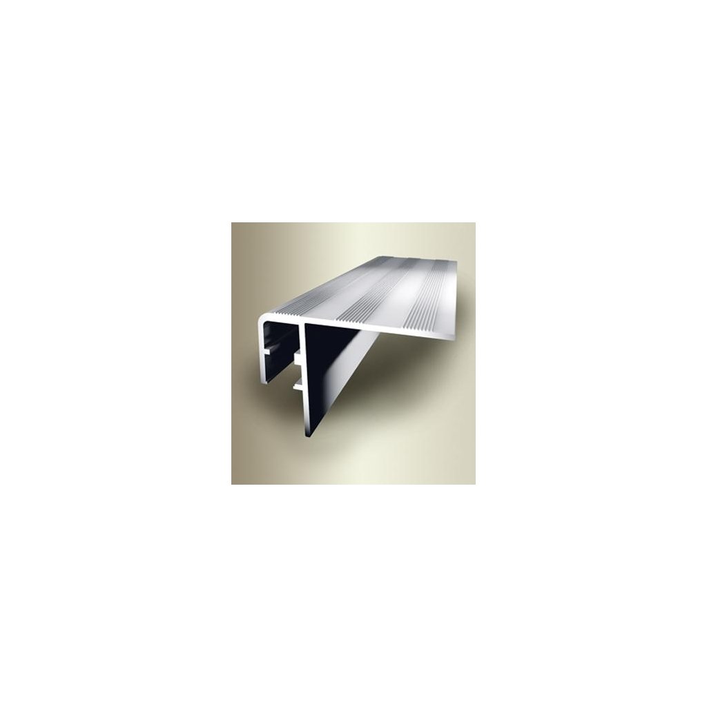 Schodová lišta 60 x 27 mm pro LED podsvícení Küberit 890
