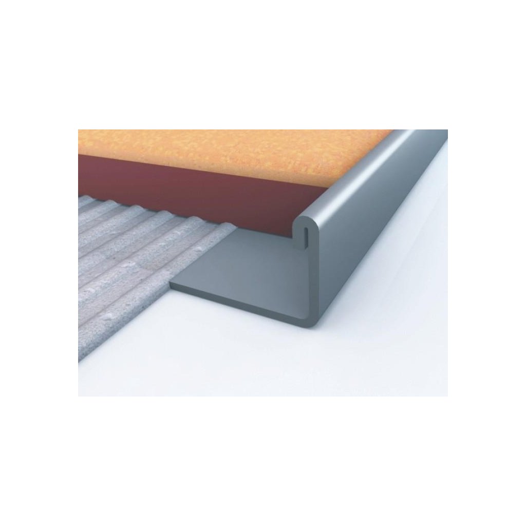 Ukončovací lišta nerezová L d. 2,5 m