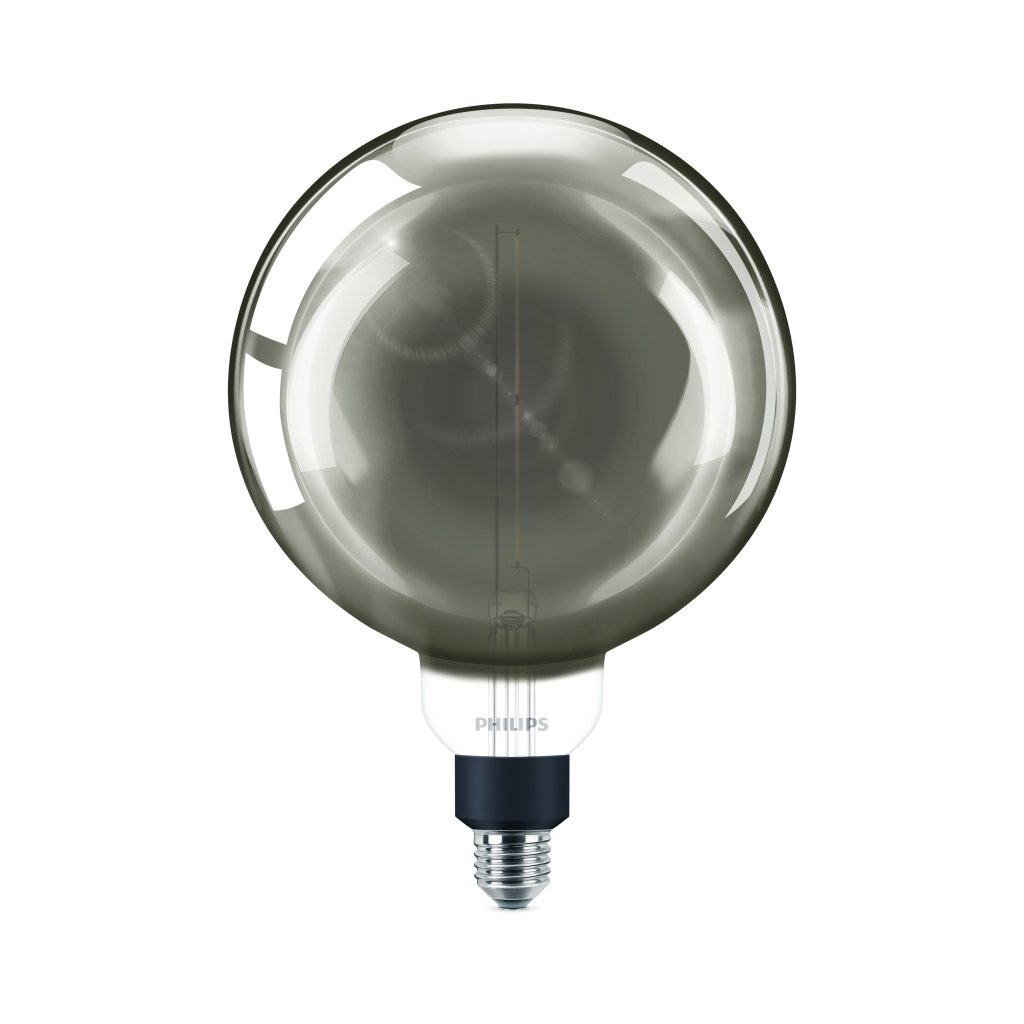 Vintage LED žárovka E27 G200 6,5W 270lm 4000K stmívatelná, smoky