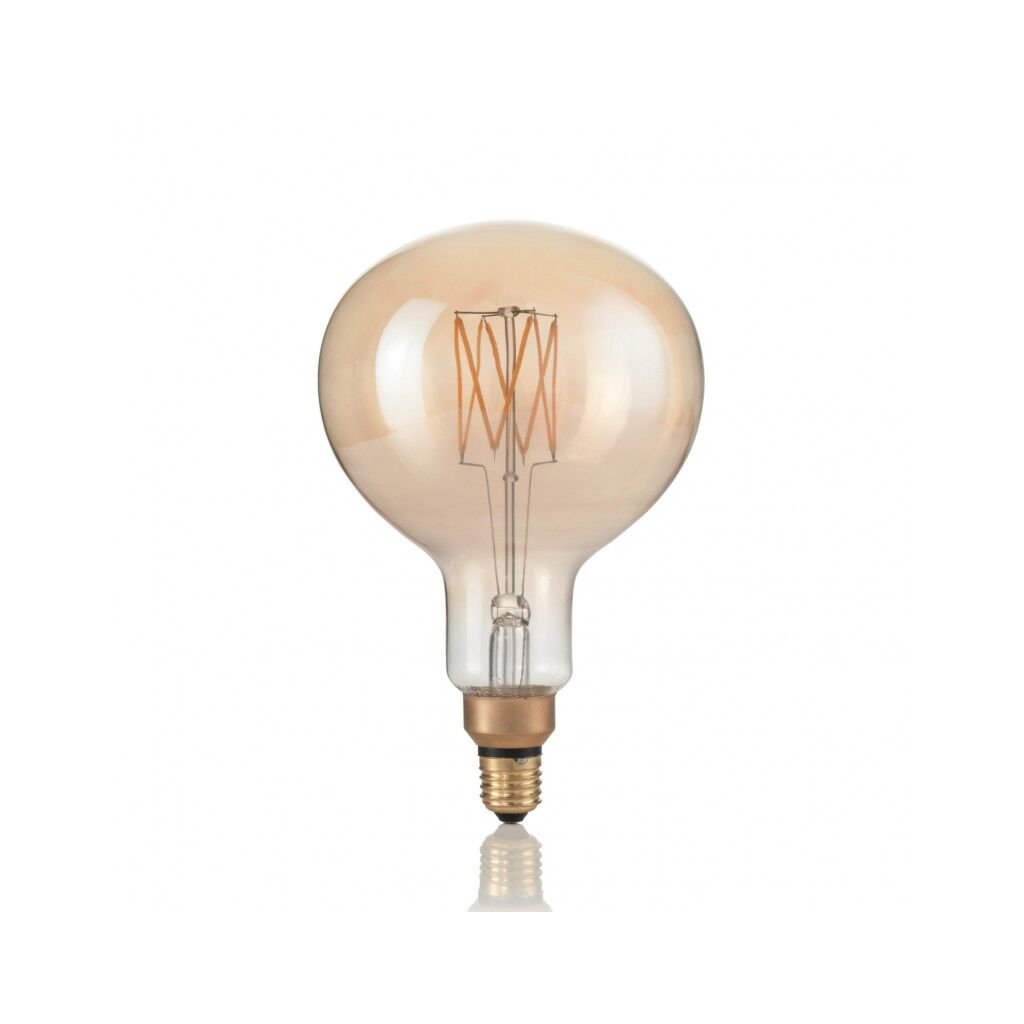 LAMPADINA VINTAGE GLOBO XL LED filamentová žárovka E27 G160 4W 320lm 2200K nestmívatelná, jantarová