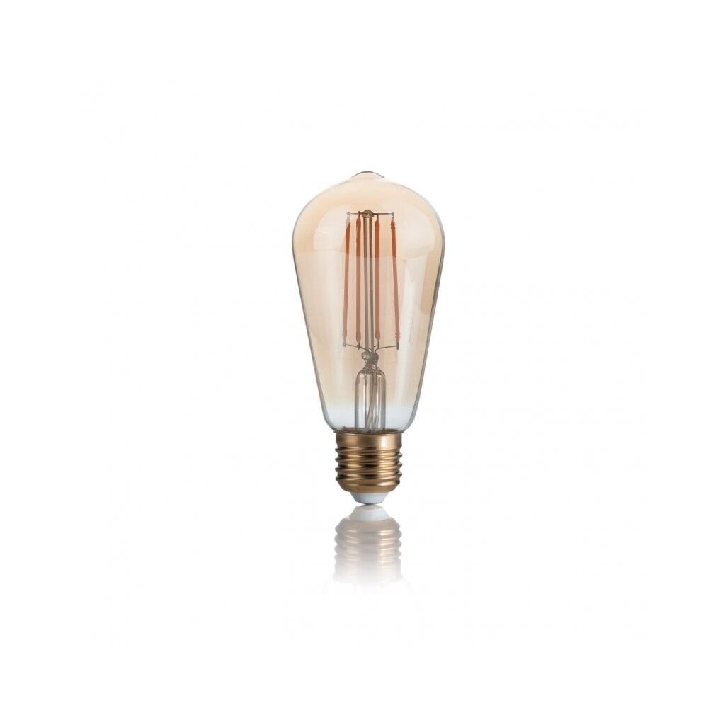 LAMPADINA VINTAGE LED filamentová žárovka E27 4W 440lm 2200K nestmívatelná, jantarová
