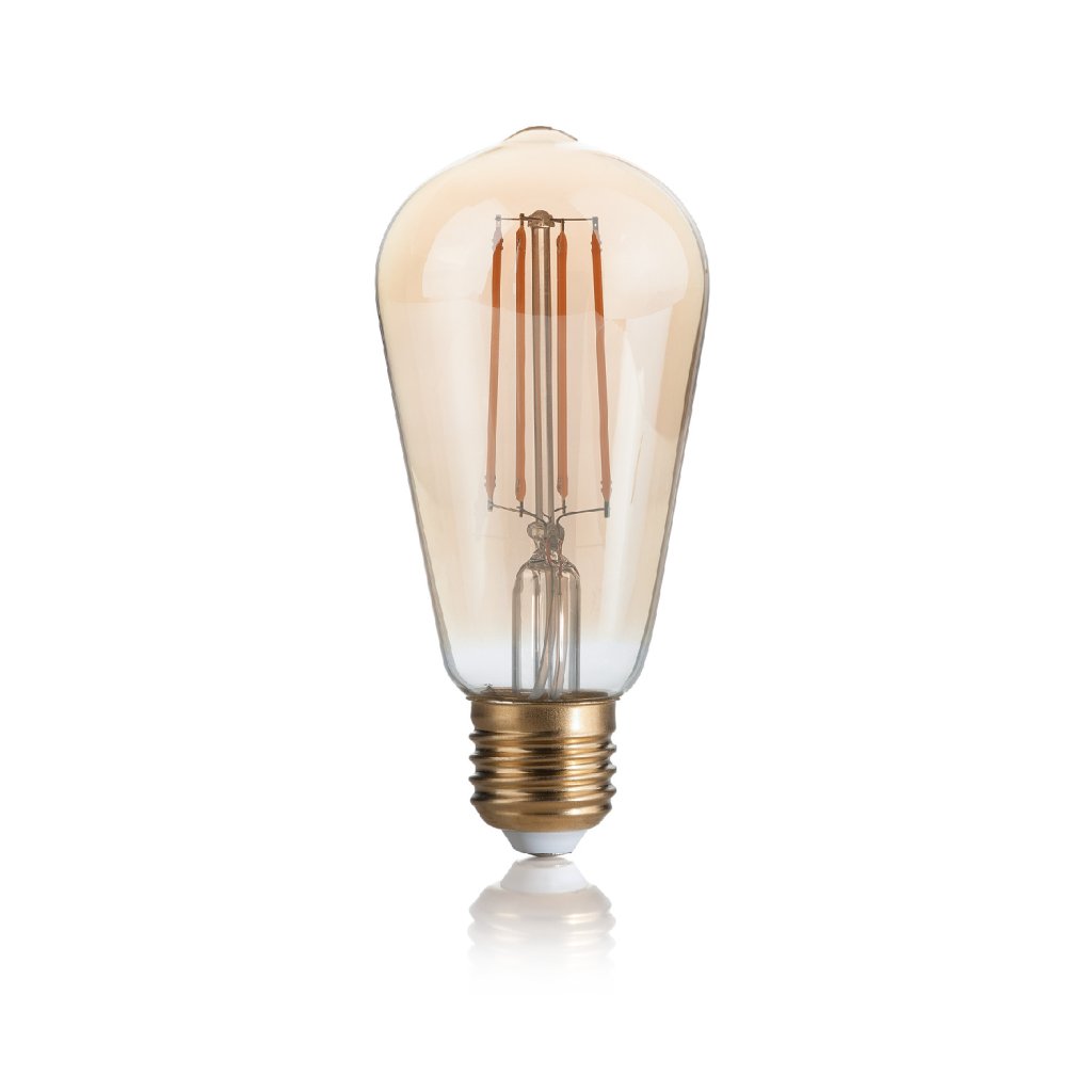 LAMPADINA VINTAGE LED filamentová žárovka E27 4W 330lm 2200K stmívatelná, jantarová