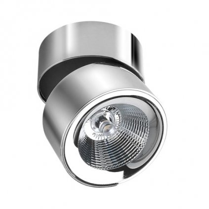 LED Stropní a nástěnné svítidlo Azzardo Scorpio chrome AZ1452 10W 850lm 3000K IP20 10cm chromové
