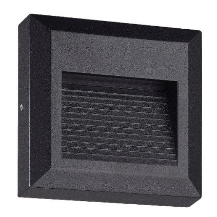 104664 led schodistove svitidlo azzardo afi 4000k bk az4513 2w 150lm 4000k ip54 10cm cerne