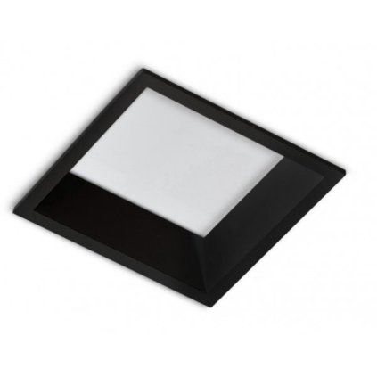 104688 led stropni podhledove svitidlo azzardo aida square 9w 3000k bk az4227 9w 700lm 3000k ip20 10 2cm hranate cerne