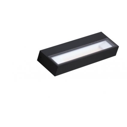 LED Venkovní nástěnné svítidlo Azzardo CASOLA BK AZ4355 12W 950lm 3000K IP54 22cm černé