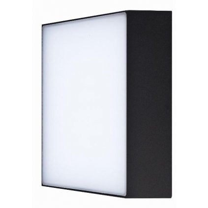 LED Venkovní stropní přisazené svítidlo Azzardo CASPER SQUARE 3000K BK AZ4496 15W 1300lm 3000K IP54