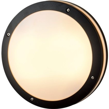 106710 venkovni stropni a nastenne svitidlo azzardo fano r 30 bk az4371 e27 2x18w ip54 30cm cerne