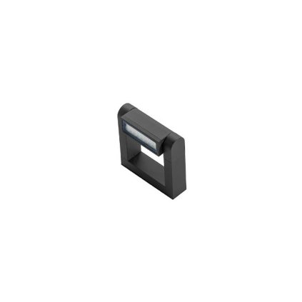 106743 led venkovni nastenne svitidlo azzardo frame wall bk az4308 8w 800lm 3000k ip54 18 5cm cerne