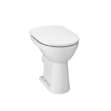 Jika LYRA PLUS Samostatně stojící WC, ploché splachování, vodorovný odpad, otevřený splachovací kruh H8253860000001