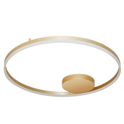 LED Stropní přisazené svítidlo Azzardo HALO 80 Gold AZ4704 55W 4700lm 3000-6000K IP20 80cm zlaté stmívatelné