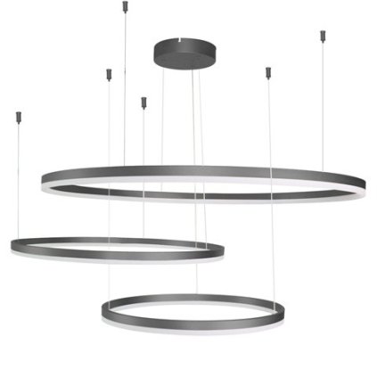 115449 led zavesne svitidlo azzardo halo pendant 100 80 60 black az4707 130w 11 100lm 3000k ip20 120cm cerne