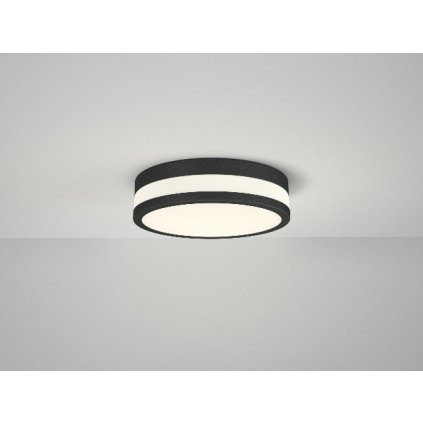 115500 led koupelnove stropni svitidlo azzardo kari 30 matt black az4258 18w 700lm 3000k ip44 30cm matne cerne