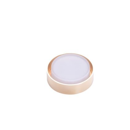 LED Koupelnové vestavné svítidlo Azzardo KASTORIA 3000K Gold AZ4390 7W 550lm 3000K IP44 10cm zlaté