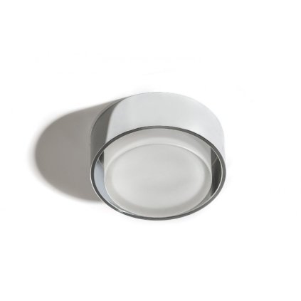 LED Koupelnové vestavné svítidlo Azzardo KASTORIA 3000K Chrome AZ4391 7W 550lm 3000K IP44 10cm chromové