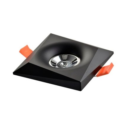 115566 stropni podhledove svitidlo azzardo lorenzo black az4173 gu10 1x50w ip20 10cm hranate cerne