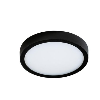 115614 led stropni prisazene svitidlo azzardo malta r 17 3000k black az4235 12w 1100lm 3000k ip20 17cm kulate cerne