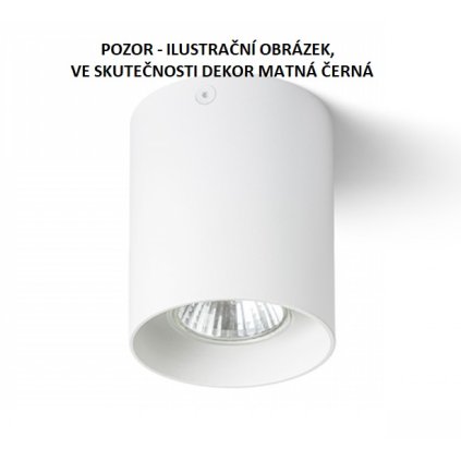 159747 red design rendl mantova i stropni matna cerna 230v gu10 35w red r12731