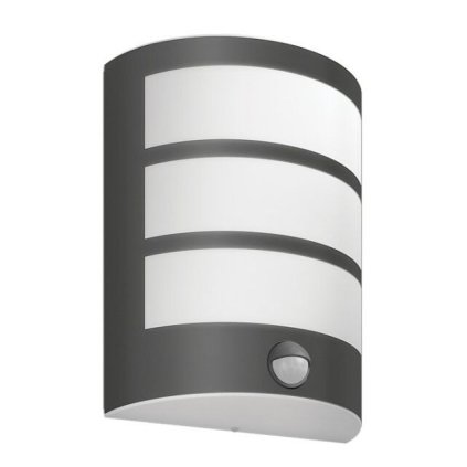 Python IR SVÍTIDLO VENKOVNÍ LED 6W 600lm 2700K IP44, antracit