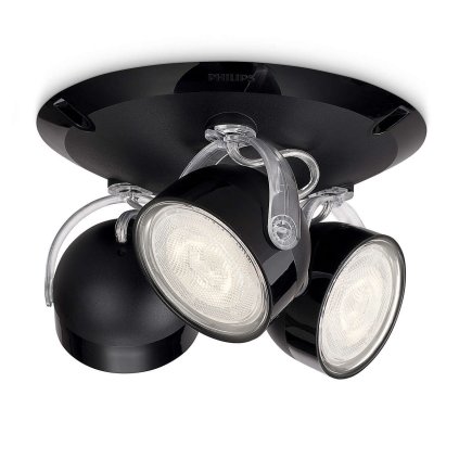 183924 dyna bodove led svitidlo 3x3w 3x270lm 2700k cerne