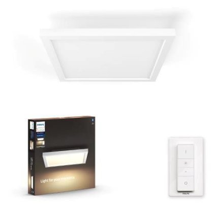 32161/31/P6 Hue Aurelle SVÍTIDLO STROPNÍ LED 24,5W 2200lm 2200-6500K, bílá 30x30cm BT