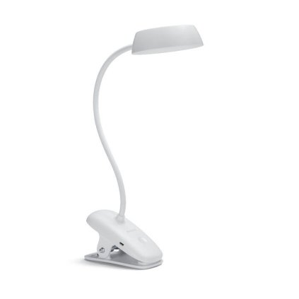 8719514396890 Donutclip LAMPIČKA na klip 3W 175lm 4000K USB, krokové stmívání, bílá