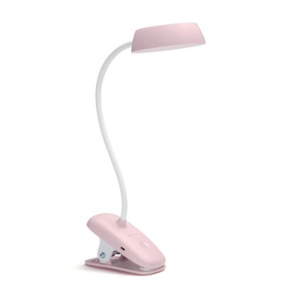8719514396876 Donutclip LAMPIČKA na klip 3W 175lm 4000K USB, krokové stmívání, růžová