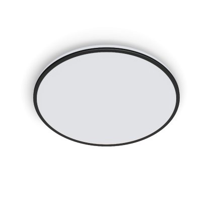 195015 8719514432048 ozziet svitidlo stropni led 22w 2500lm 4000k 400mm cerna