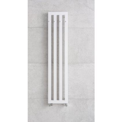 Koupelnový radiátor Darius DAH5 s háčky  326x1500 mm PMH (Barva Bílá - strukturální)
