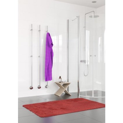 Sušák Kares 90x1500mm (Barva Černá - pololesk)