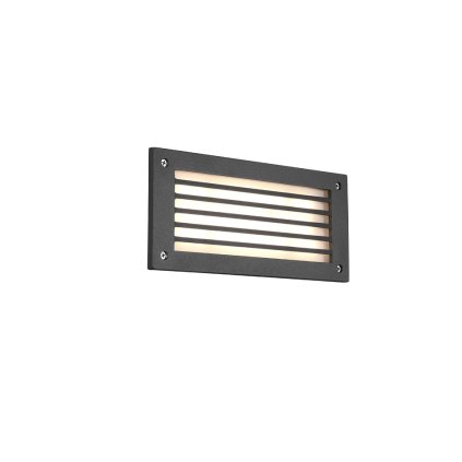 251160142 LED venkovní nástěnné svítidlo Hardey 1x9W 900lm 3000K IP44 - antracit