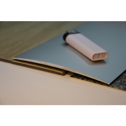 Přechodová lišta 120 mm - oblá šroubovací/samolepící AKCE