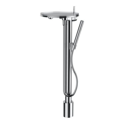 225597 laufen kartell vanova baterie disk vc 1 plastoveho disku v provedeni transparent chrom h3213310041211