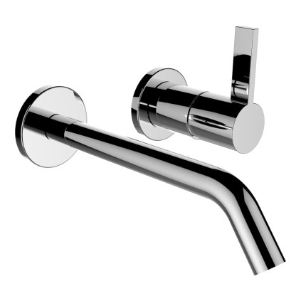 225642 laufen kartell umyvadlova podomitkova pakova baterie pro 2 bodovy simibox pevny vytok 175 mm chrom h3113360041201