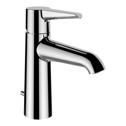 225783 laufen pure umyvadlova pakova baterie pevny vytok 110 mm s automatickou vypusti chrom hf901701100000