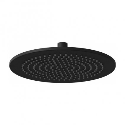 232974 5 ravak hlavova sprcha kulata mosazna 250 mm black matt x07p675