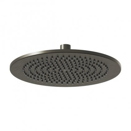 232977 7 ravak hlavova sprcha kulata mosazna 250 mm graphite brushed x07p699