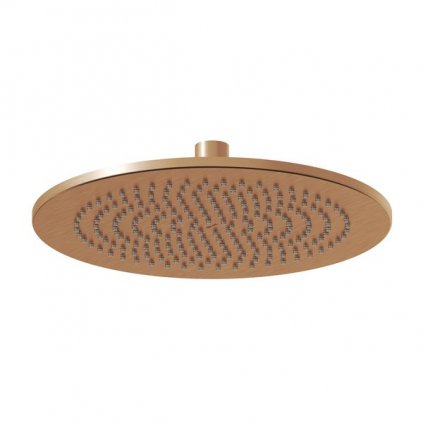 232980 ravak hlavova sprcha kulata mosazna 250 mm rose gold brushed