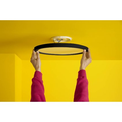 236281 wiz superslim prisazene led svitidlo 32w 3750lm 2700 6500k rgb ip20 54cm cerne