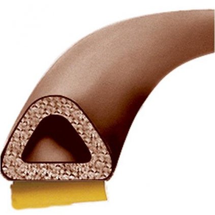 Těsnění oken a dveří "D" 9x8mm HN  (100m)