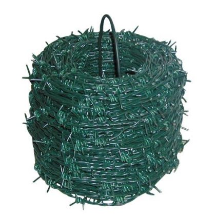 251002 ostnaty drat poplastovany 100 m tl 2 2 5mm