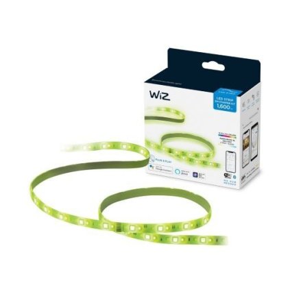 WiZ Startovací sada LED pásek 2m s napájecí jednotkou 20W 1600lm 2700-6500K RGB IP20 + ovladač