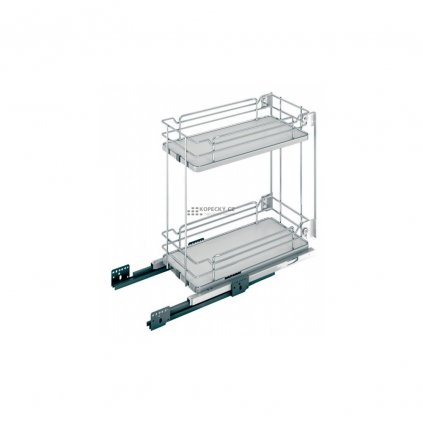 SIGE 004i koš plnovýsuvný soft 450/500/30kg 2-p chrom