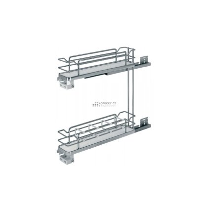 SIGE 002i koš plnovýsuvný soft boční 150/450/30kg 2-p L chrom